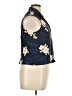 Caribbean Joe 100% Rayon Blue Sleeveless Button-Down Shirt Size XL - photo 4