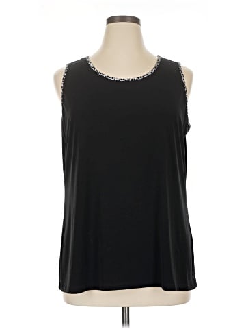 Susan Graver Sleeveless T-Shirt (view 1)