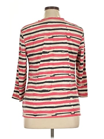 Lafayette 148 New York 3/4 Sleeve T-Shirt (view 2)