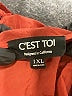 C'est Toi Color Block Red Windbreaker Size XL - photo 6