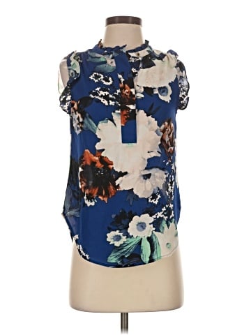 DKNY Short Sleeve Blouse (view 1)