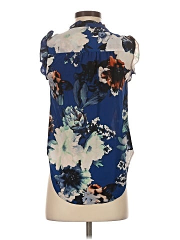 DKNY Short Sleeve Blouse (view 2)