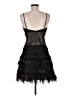 BCBGMAXAZRIA 100% Polyester Black Cocktail Dress Size 6 - photo 2