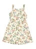 Little Lass Floral Ivory Dress Size 4 - photo 1