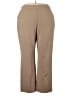 Norm Thompson Solid Tan Casual Pants Size 22 - photo 1