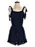 Allie Rose Solid Blue Romper Size S - photo 1