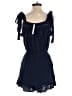 Allie Rose Solid Blue Romper Size S - photo 2