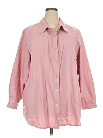 Joan Rivers 3/4 Sleeve Button-Down Shirt (view 1)