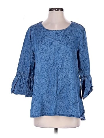 John Mark 3/4 Sleeve Blouse (view 1)