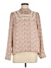 Greylin 100% Polyester Ivory Long Sleeve Blouse Size M - photo 1