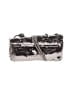 Dolce Vita 100% Polyethylene Silver Shoulder Bag One size - photo 3