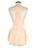 Ecote 100% Rayon Solid Tan Romper Size S - photo 2