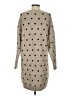 Hem & Thread Polka Dots Tan Pullover Sweater Size S - photo 2