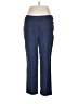 Alfred Dunner Solid Blue Casual Pants Size 16 - photo 1