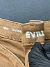 Evri Solid Tan Khaki Shorts Size 18 - photo 3