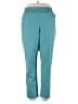 Croft & Barrow Solid Teal Active Pants Size 18 - photo 1