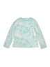 Lands' End 100% Polyester Tie-dye Teal Sweatshirt Size 8 - photo 1