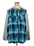 Avenue Blue Sweater Vest Size 26 - 28 Plus - photo 1