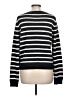 Bobeau 100% Polyester Stripes Black Cardigan Size L - photo 2