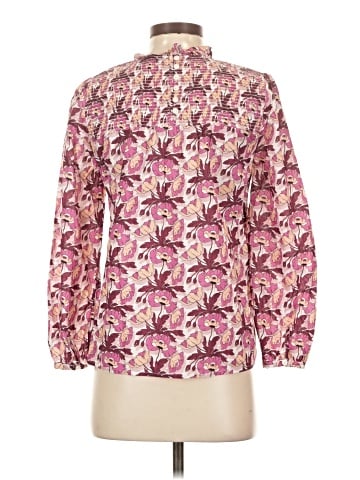 Liberty Art Fabrics for J.Crew Long Sleeve Blouse (view 2)