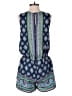 Artisan NY 100% Polyester Paisley Blue Romper Size 6 - photo 2