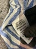 Da-sh Stripes Blue Long Sleeve Button-Down Shirt Size M - photo 8