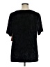 Evri Black Short Sleeve Top Size 1X - photo 2