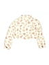 Little Lass 100% Cotton Floral White Jacket Size 6 - photo 2