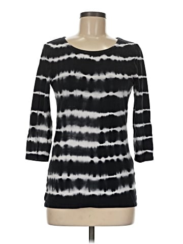 Lord & Taylor 3/4 Sleeve T-Shirt (view 1)