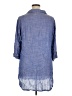 Dotti 100% Rayon Blue 3/4 Sleeve Button-Down Shirt Size XL - photo 2