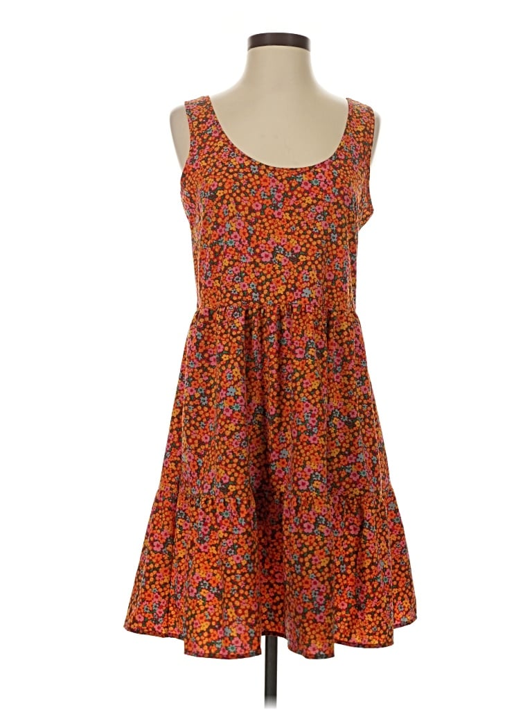 Pre-owned Toad And Co Casual Dress In Orange