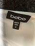 Bebe Color Block Ivory Cocktail Dress Size S - photo 7