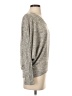 Aqua Gray 3/4 Sleeve Top Size S - photo 4