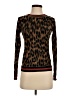 Joe Fresh Animal Print Brown Pullover Sweater Size XS - photo 1