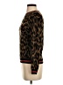 Joe Fresh Animal Print Brown Pullover Sweater Size XS - photo 5