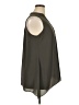 Alfani 100% Polyester Gray Sleeveless Blouse Size 14 - photo 4