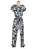 Escapada Graphic Blue Jumpsuit Size XS - photo 2