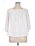 Adrienne Vittadini Solid White 3/4 Sleeve Blouse Size XL - photo 1