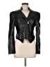 Bebe 100% Leather Black Leather Jacket Size M - photo 1