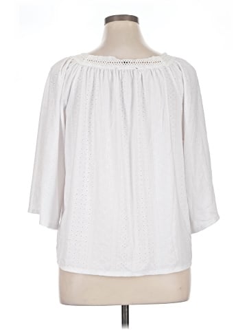Adrienne Vittadini 3/4 Sleeve Blouse (view 2)