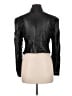 Bebe 100% Leather Black Leather Jacket Size M - photo 2