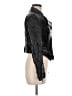 Bebe 100% Leather Black Leather Jacket Size M - photo 4