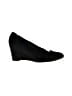 Stuart Weitzman Black Wedges Size 7 1/2 - photo 1
