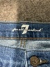 7 For All Mankind Hearts Blue Jeans Size 36 waist - photo 4