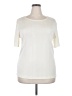 Kathie Lee Ivory Short Sleeve Top Size 2X - photo 1
