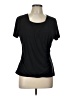Jason Maxwell Black Short Sleeve Top Size L (estimated) - photo 1