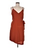 Mossimo 100% Polyester Brown Casual Dress Size M - photo 1