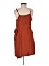 Mossimo 100% Polyester Brown Casual Dress Size M - photo 2