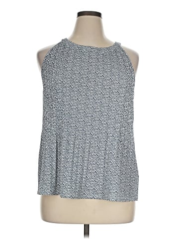 Adrianna Papell Sleeveless T-Shirt (view 1)
