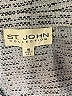 St. John Collection Chevron-herringbone Gray Blazer Size 16 - photo 6